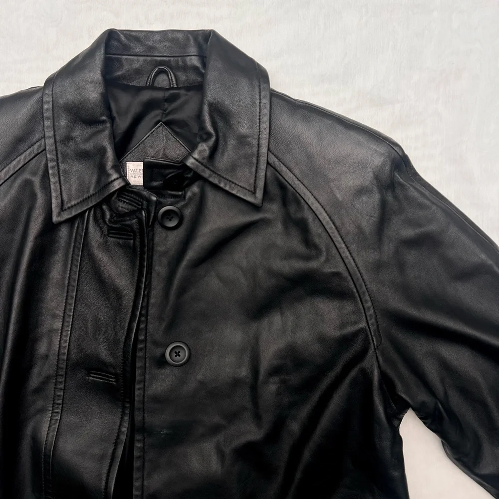 Long Leather Jacket - Picture 1 of 4